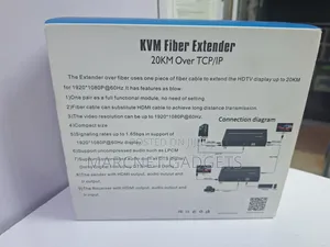 20KM Hdmi, Audio and USB Extender Over Fiber TCP/IP