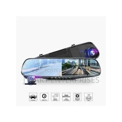 VEHICLE BLACKBOX DVR, 4.3" Screen With Front and Rear View Camera