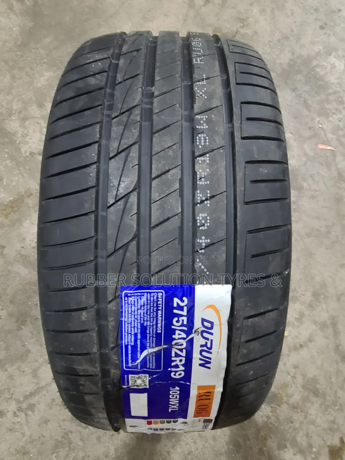 275 /40 R19 Durun Tyres 105w Xl Ru06 Highway