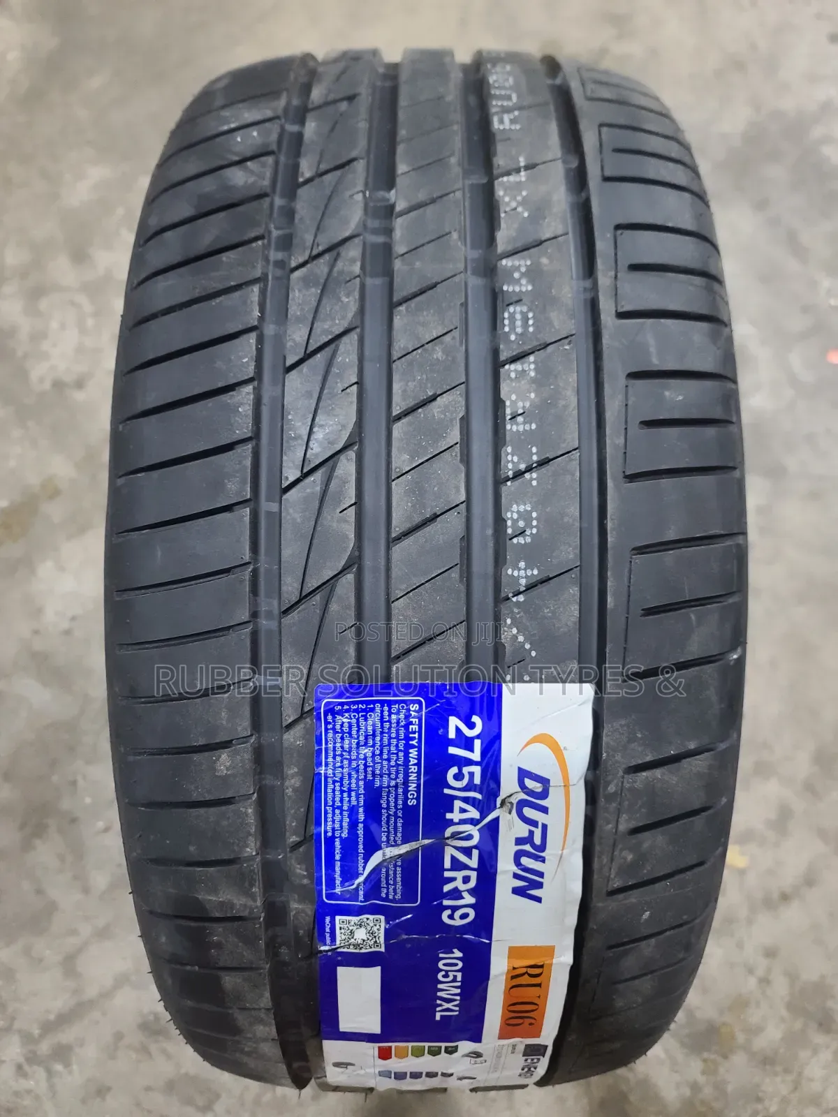 275 /40 R19 Durun Tyres 105w Xl Ru06 Highway