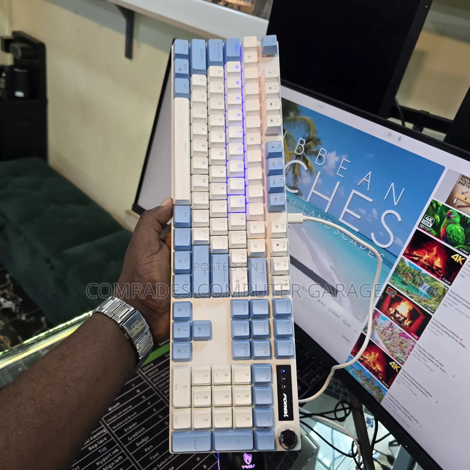 Mechanical Wired Gaming Keyboard
