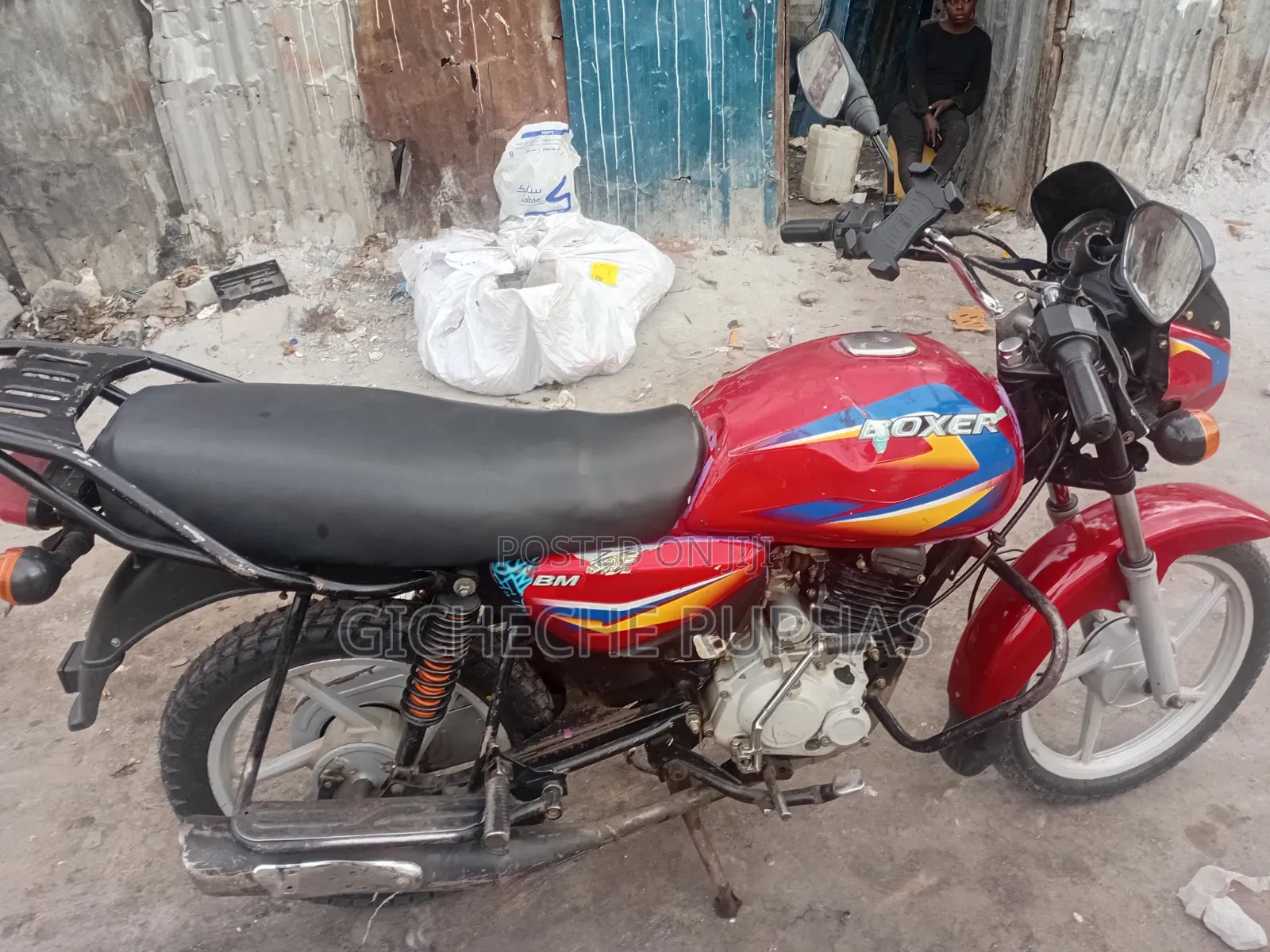 Bajaj Boxer 2023 Red