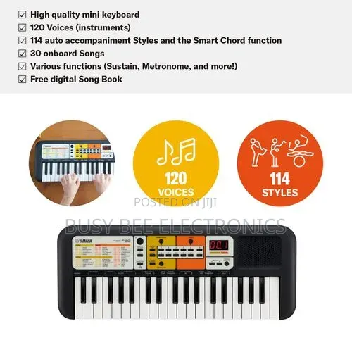 Yamaha PSS-F30 37Keys Portable Digital Keyboard