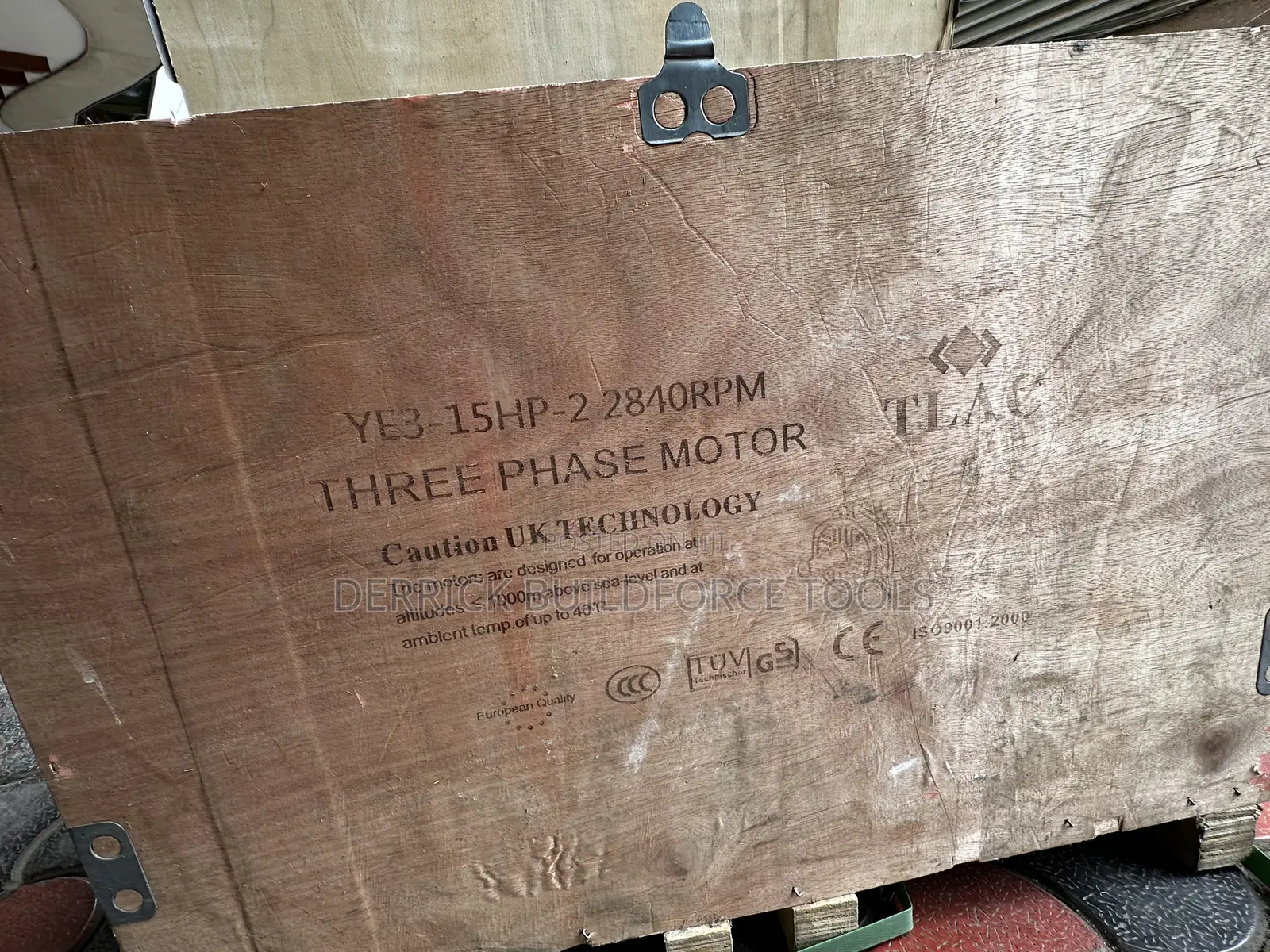 Tlac 15Hp Three Phase High Speed Electric Motor