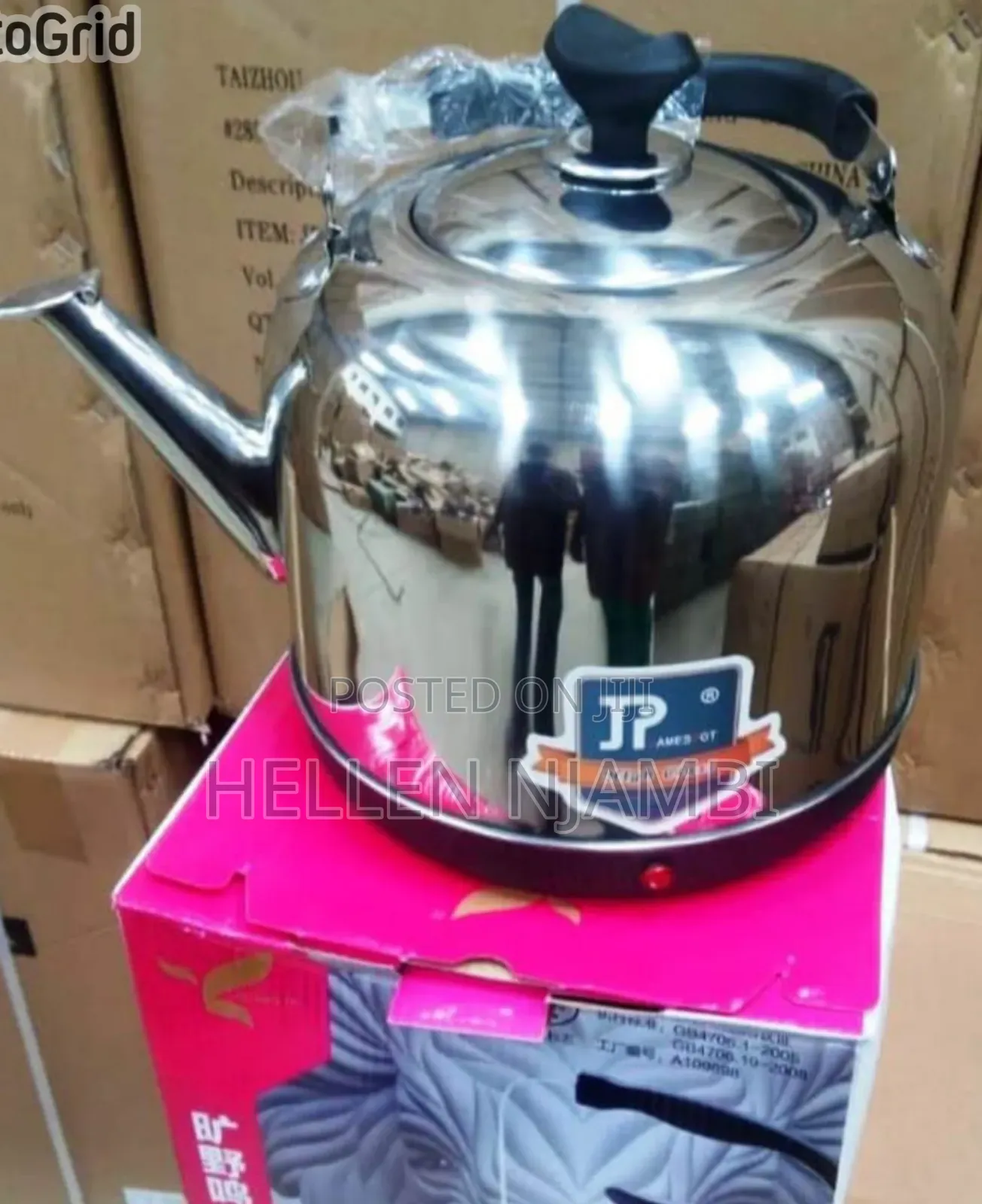 7.5 Litres JP Stainless Steel Kettle
