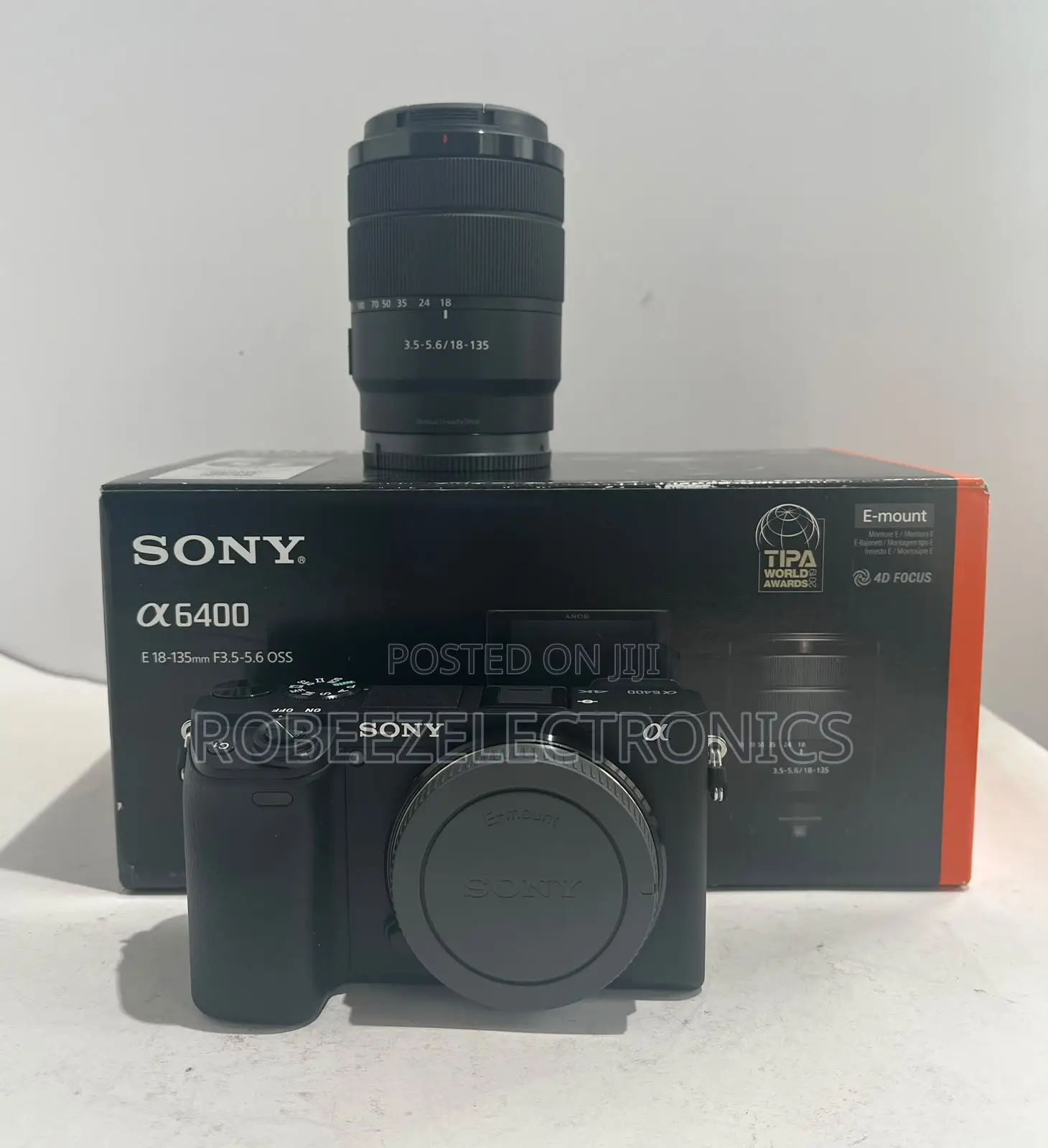 Sony Alpha A6400 Mirrorless Digital Camera With 18-135mm