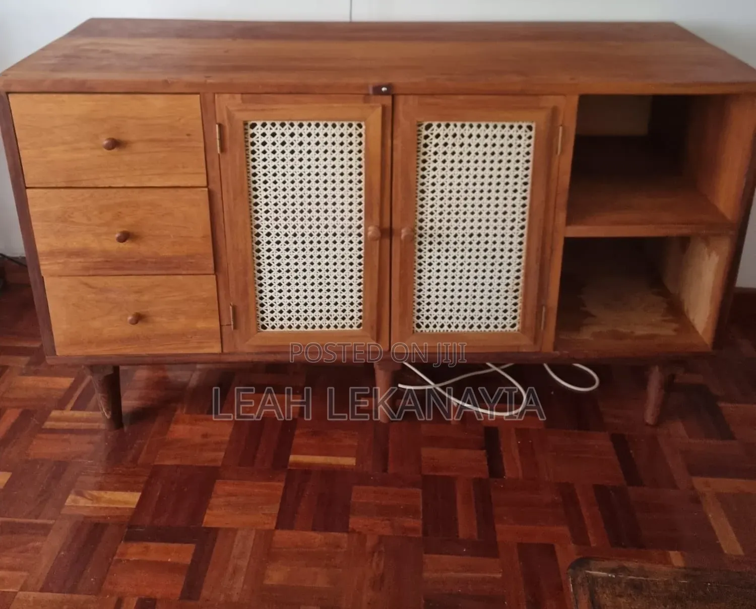 Mahogany Console