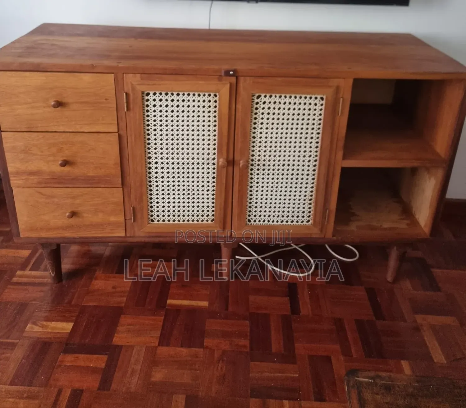 Mahogany Console