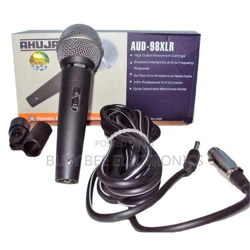 AUD-98XLR Unidirectional Dynamic Microphone -Corded Mic