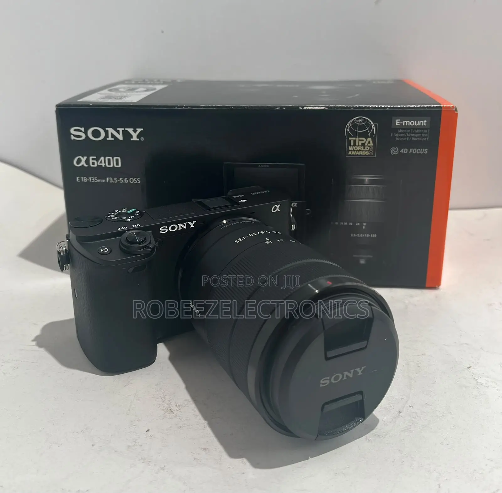 Sony Alpha A6400 Mirrorless Digital Camera With 18-135mm