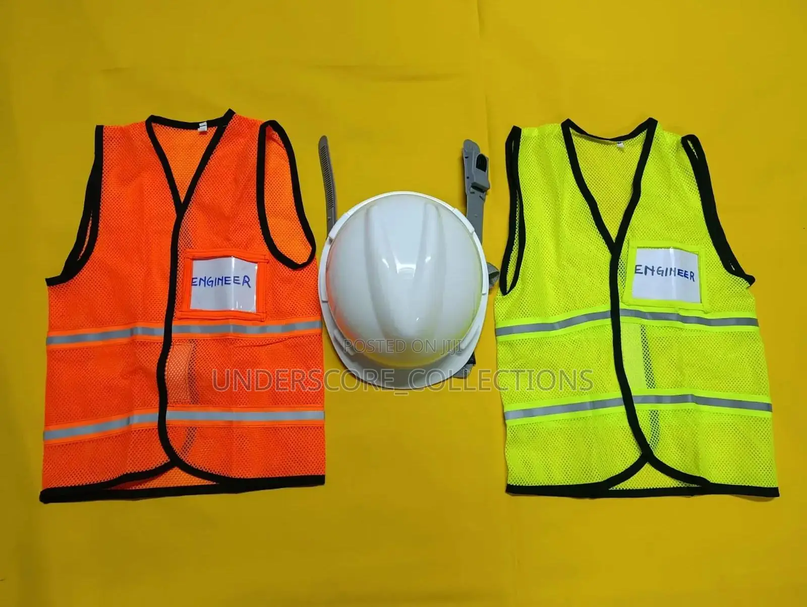 CBC Career Engineer Day Helmet and Reflector for Kids