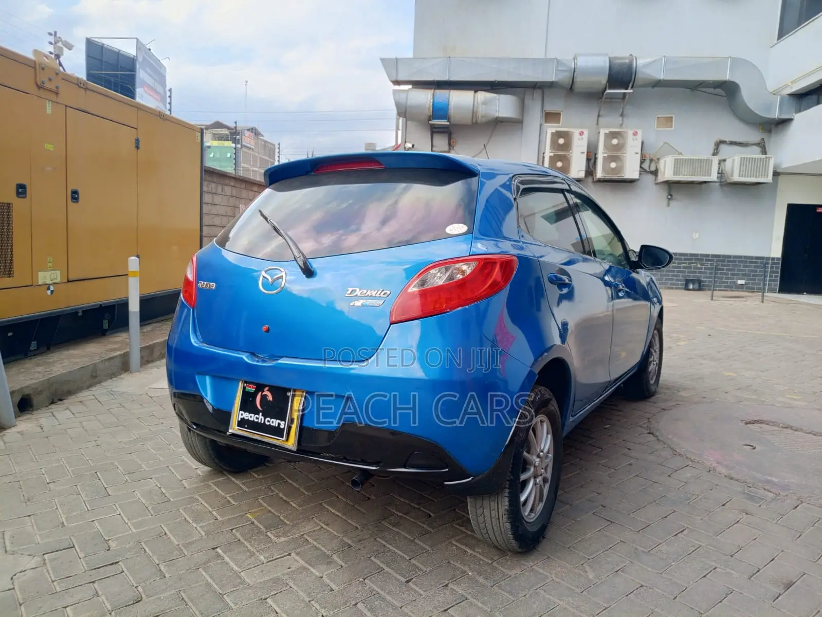 Mazda Demio 2012 Blue