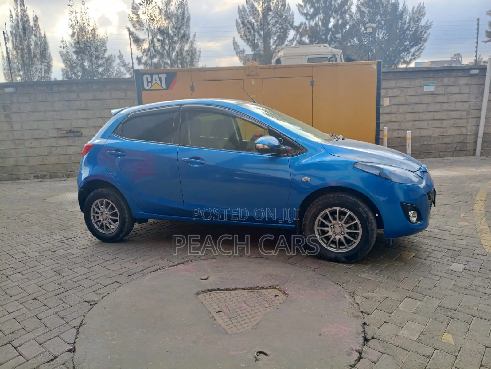 Mazda Demio 2012 Blue