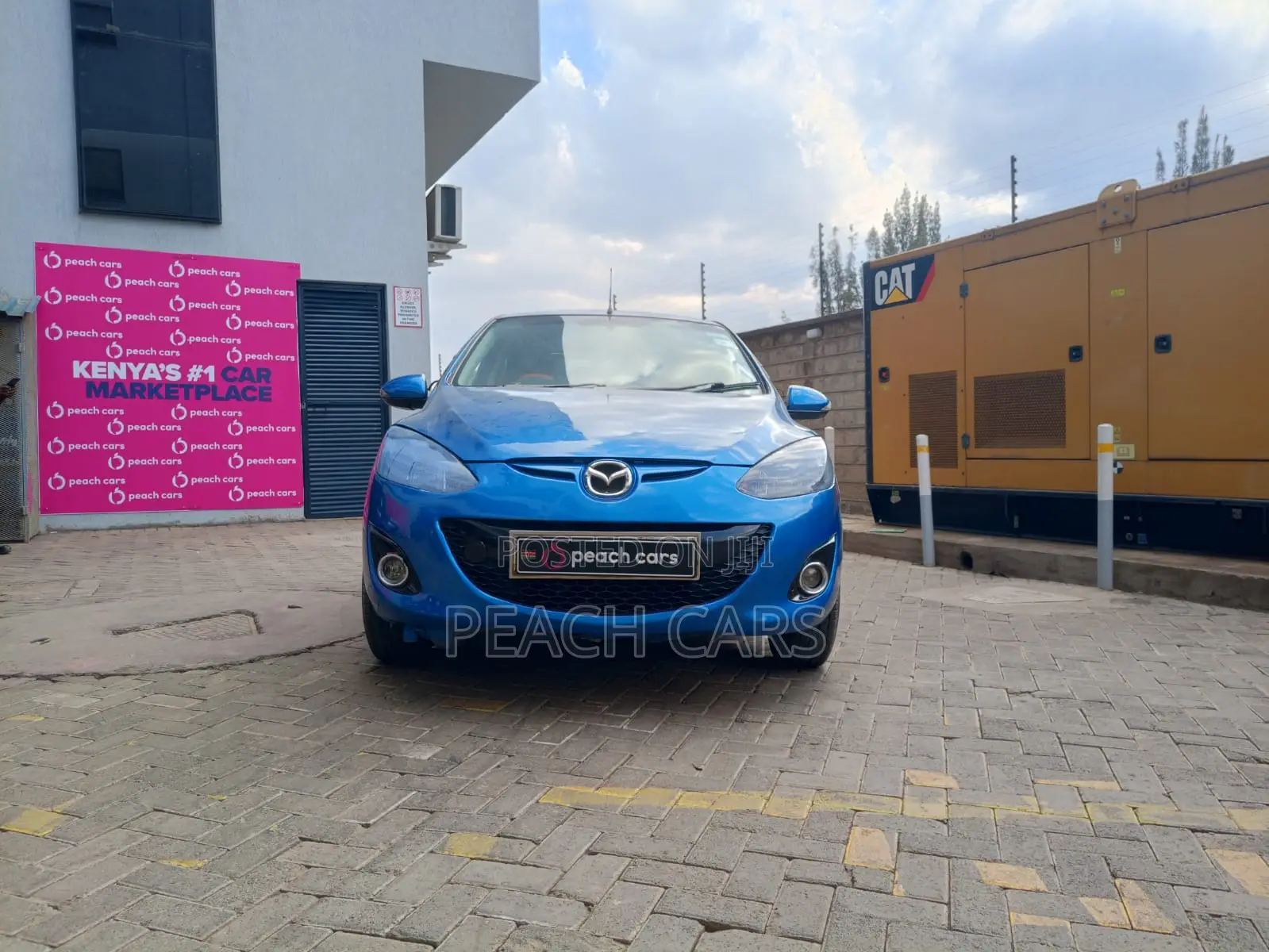 Mazda Demio 2012 Blue
