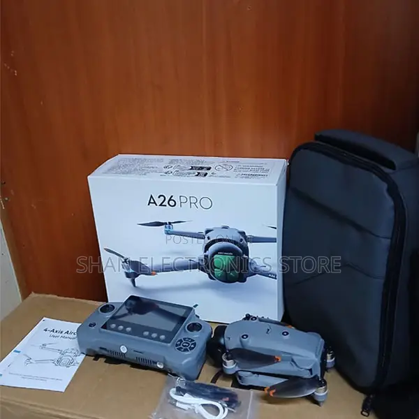 Speed Adjustment 4.5 Inch GPS Drone With UHD Cam A26 Pro