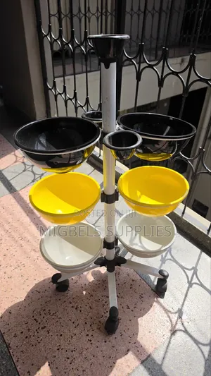 Salon Trolley Half Sphere Bowls