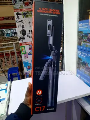 C17 360° Face Tracking Tripod for TikTok Live Streaming