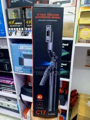 C17 360° Face Tracking Tripod for TikTok Live Streaming