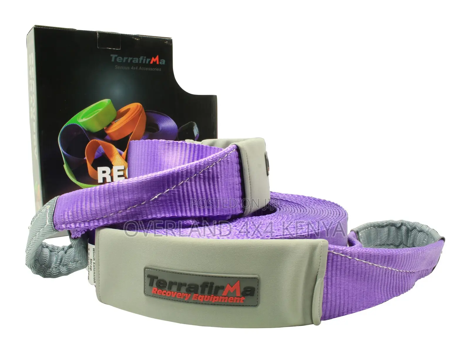 Terrafirma Winch Extension Strap 20MX80MM -11,000Kg