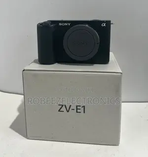 Sony ZV-E1 Mirrorless Camera (Black)