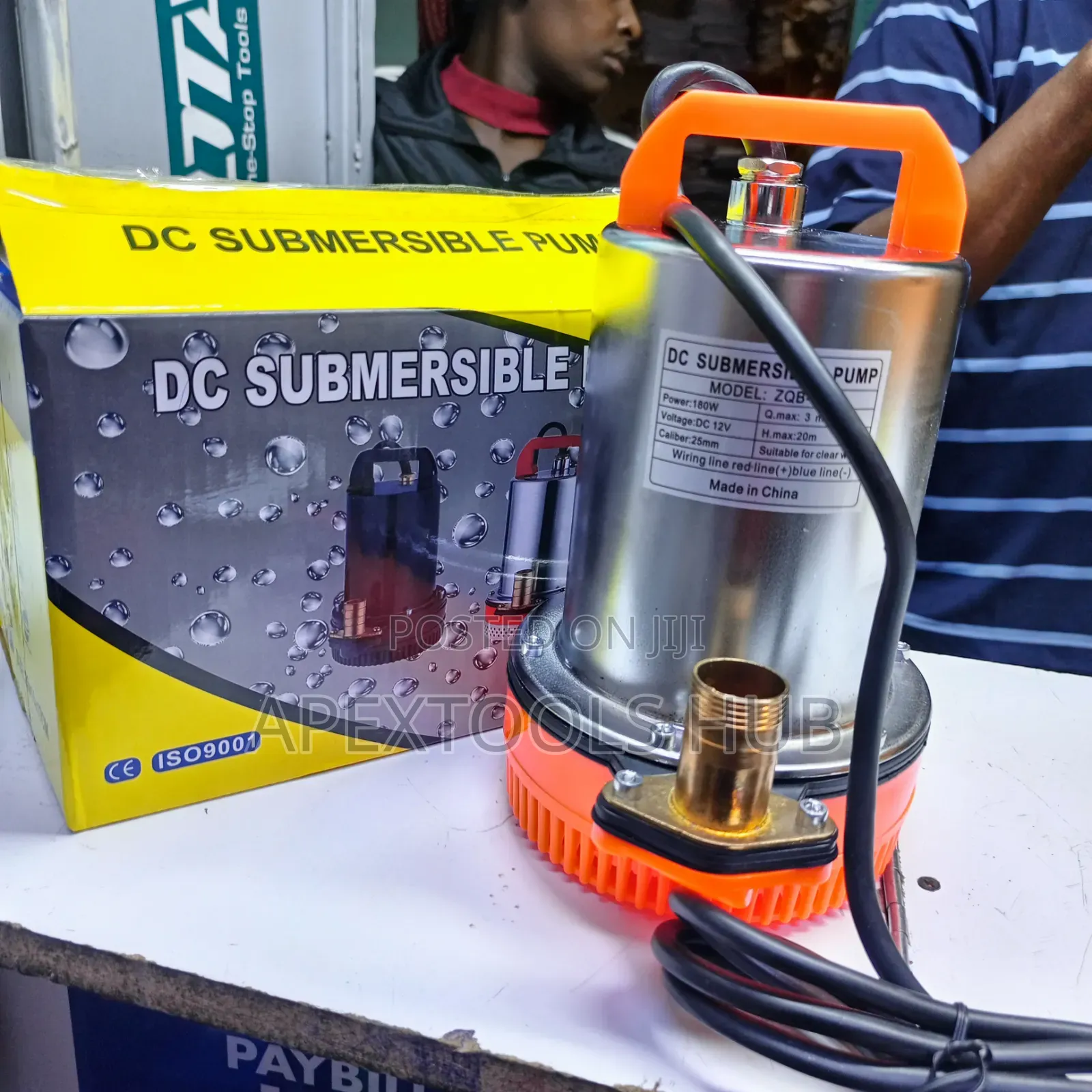 12V DC Solar Submersible Pump -180w