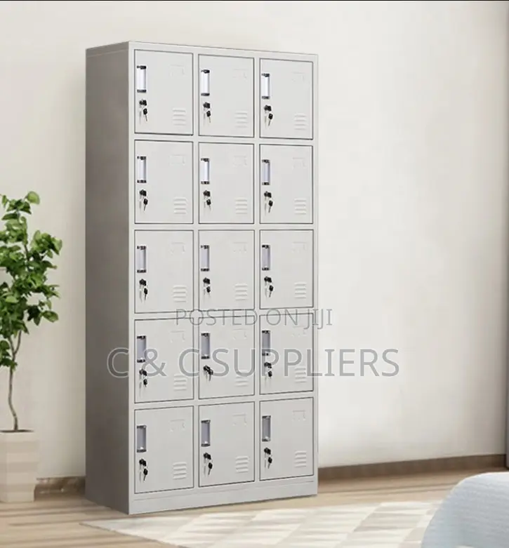 15-Locker Staff Room Storage Cabinet.