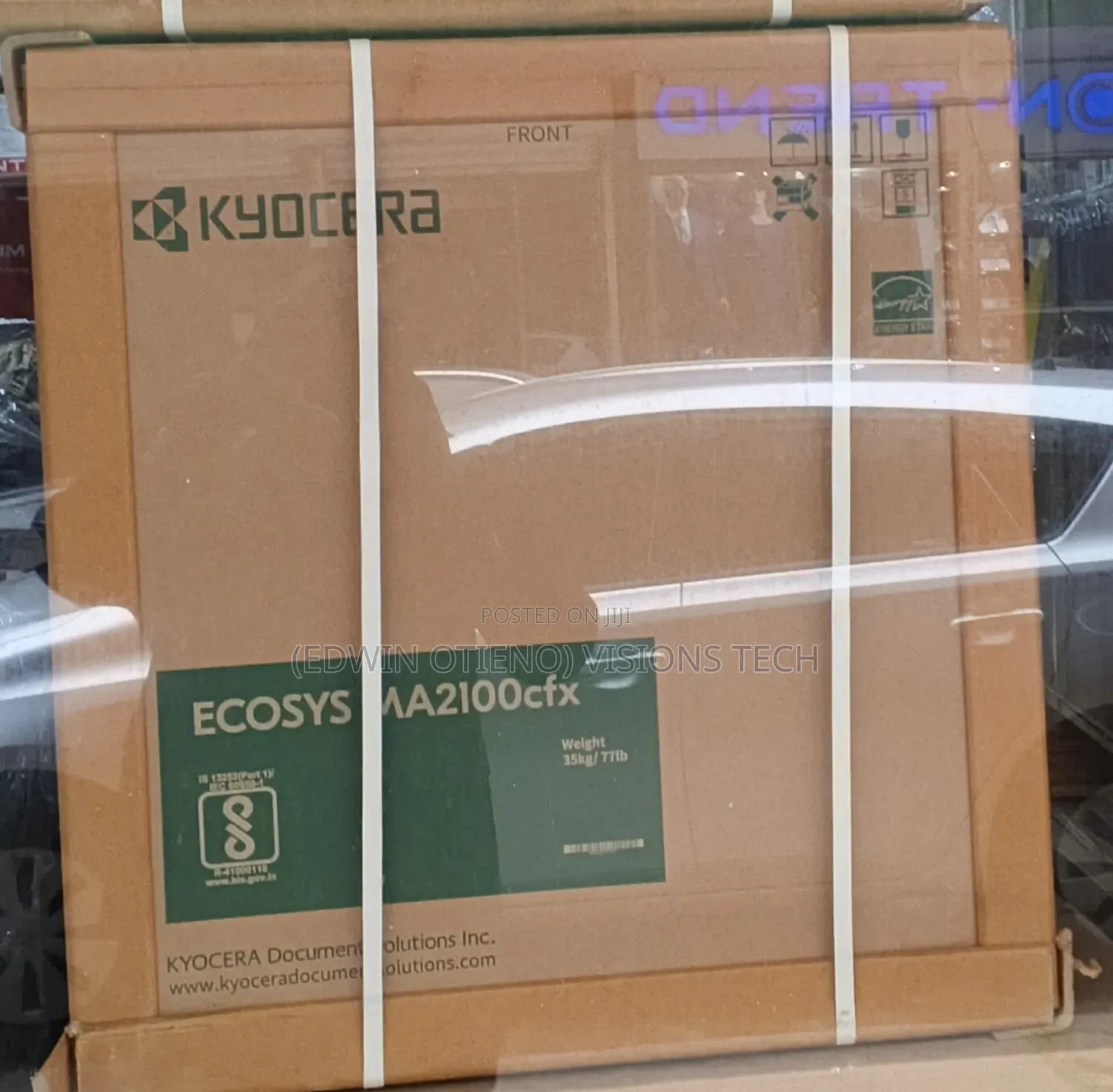 Kyocera ECOSYS MA2100cfx—a Compact A4 Color Multifunction Printer