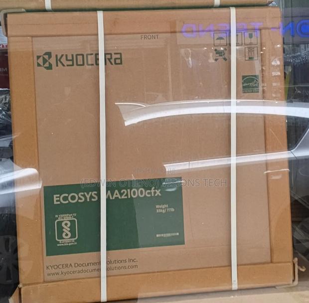 Kyocera ECOSYS MA2100cfx—a Compact A4 Color Multifunction Printer