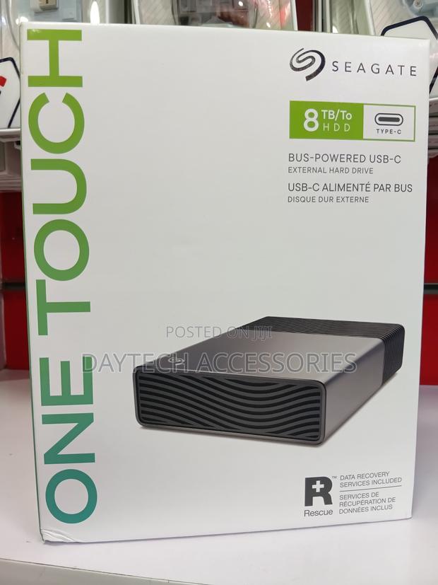 Seagate One Touch Desktop HDD 8 TB - Space Gray - thumbnail 2