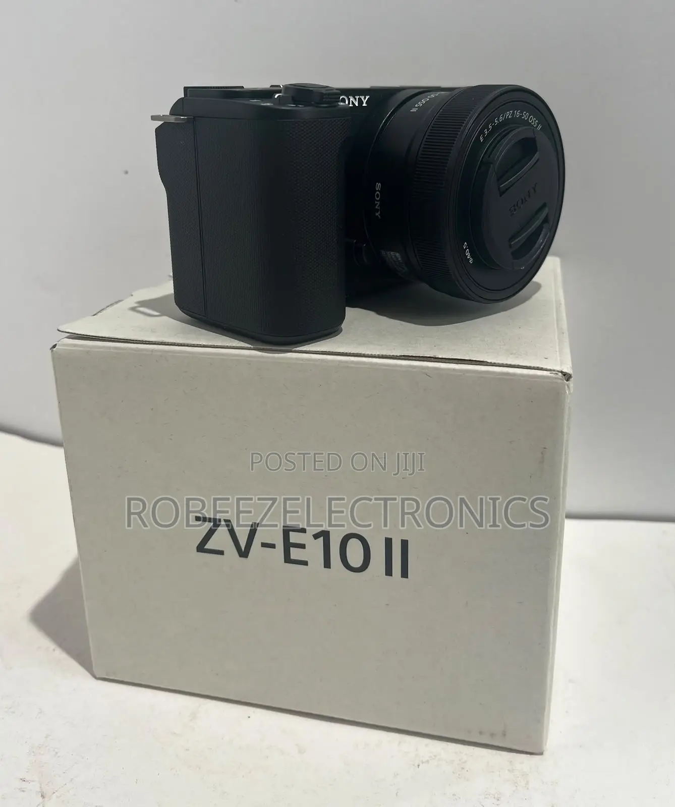 Sony ZV-E10 II Mirrorless Camera With 16-50mm Lens (Black)