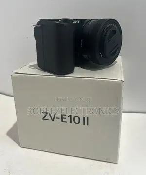 Sony ZV-E10 II Mirrorless Camera With 16-50mm Lens (Black)