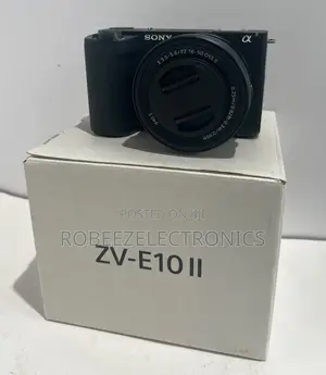 Sony ZV-E10 II Mirrorless Camera With 16-50mm Lens (Black)