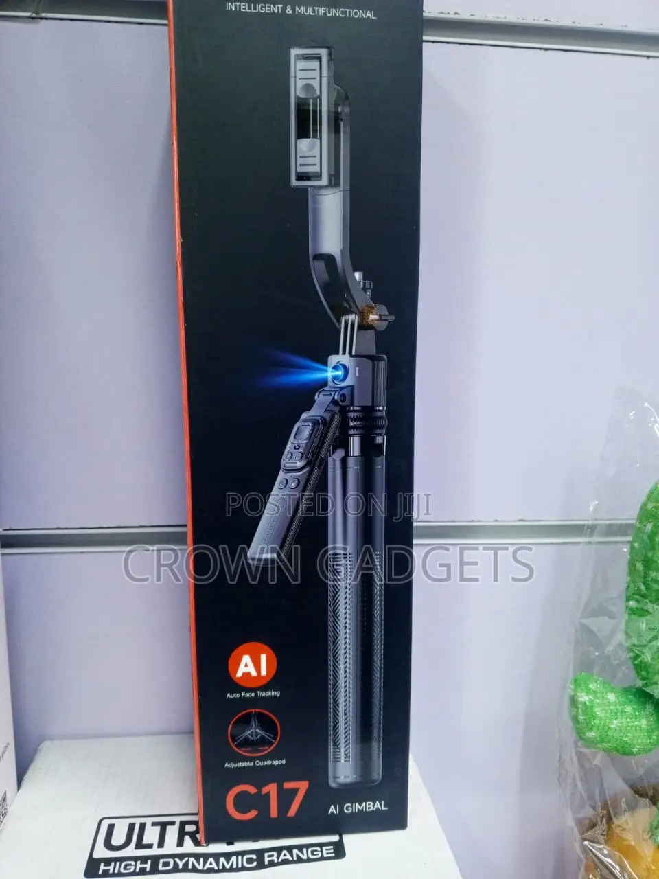 C17 Smart Auto Face Tracking Tripod With Bluetooth Remote