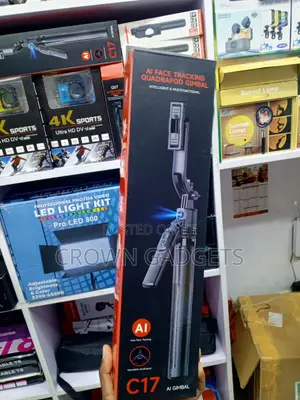 C17 Smart Auto Face Tracking Tripod With Bluetooth Remote