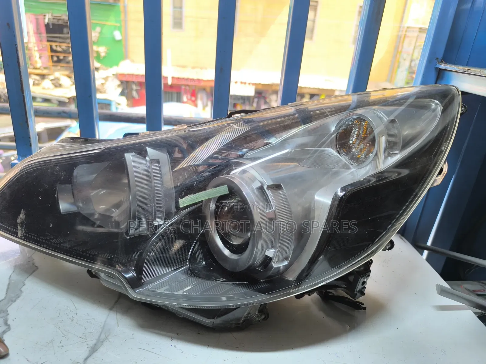 Subaru Br9 Xenon Headlights Black Shade