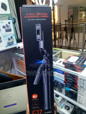 C17 360° Face Tracking Stand With Gesture Control