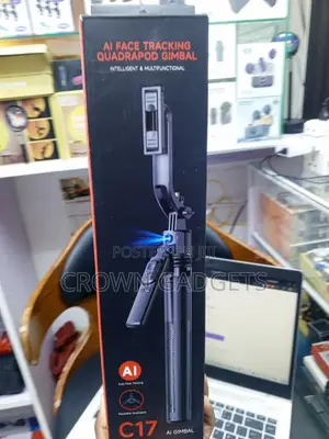 C17 AI Selfie Gimbal Tripod for Content Creators