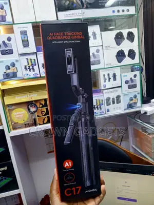 C17 AI Selfie Gimbal Tripod for Content Creators