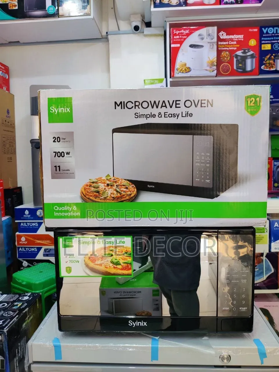 Synix 20L Digital Microwave Oven