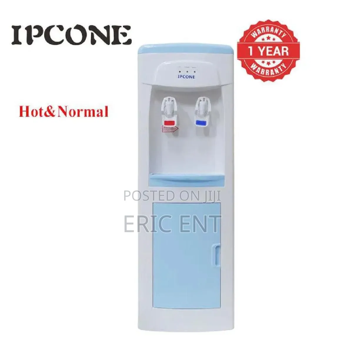 IPCONE IPCONE Blue Hot Normal Water Dispenser With Storage Cabinet