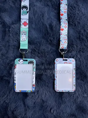 Nurse Badge Holder With Lanyard