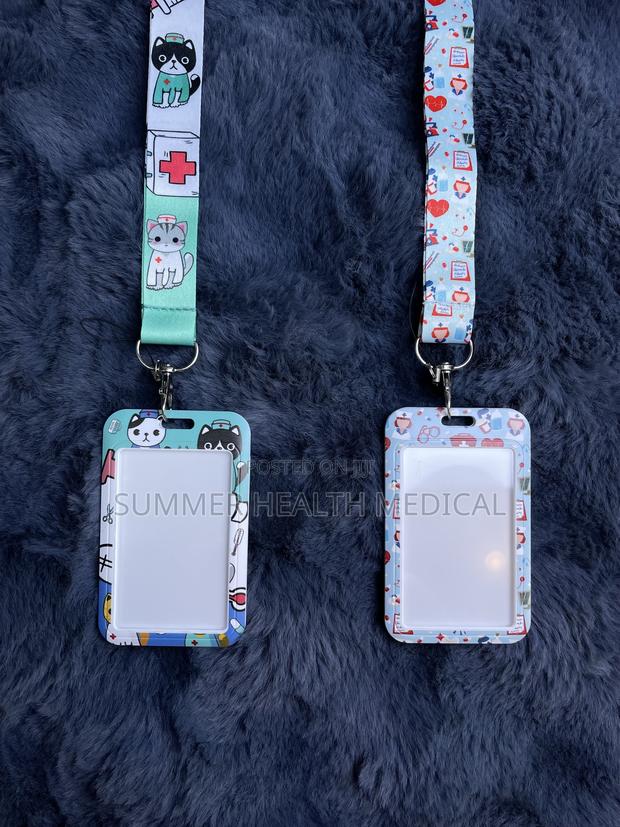 Nurse Badge Holder With Lanyard