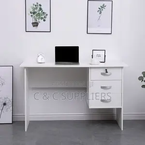 Office White Clerical Computer Desk-1.2m