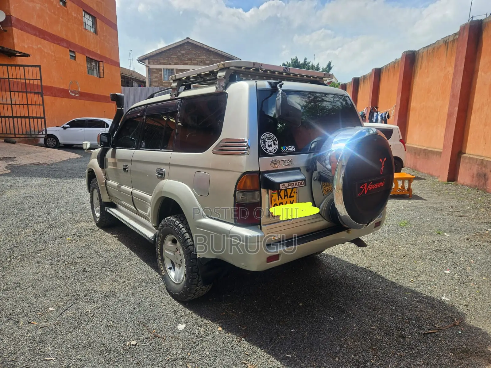 Toyota Land Cruiser Prado 2000 Silver