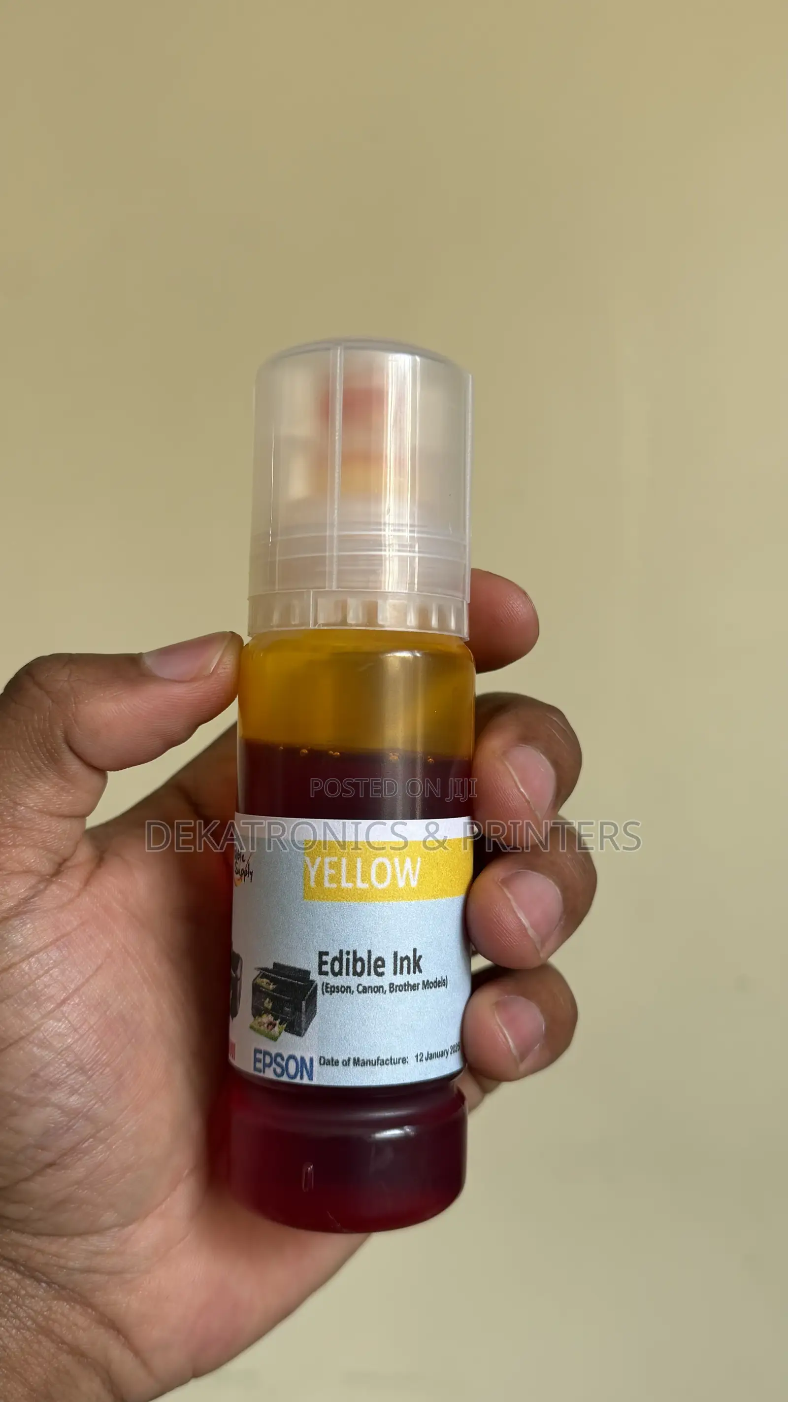 Epson L3250 Yellow Edible Ink