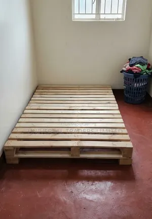 Simple 4×6 Pallet Bed Frame-Strong and Sturdy.
