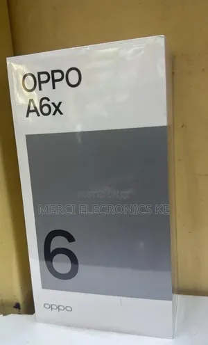 New Oppo A6x 128 GB Gray