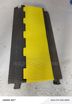 3-Channel Rubber Cable Protector