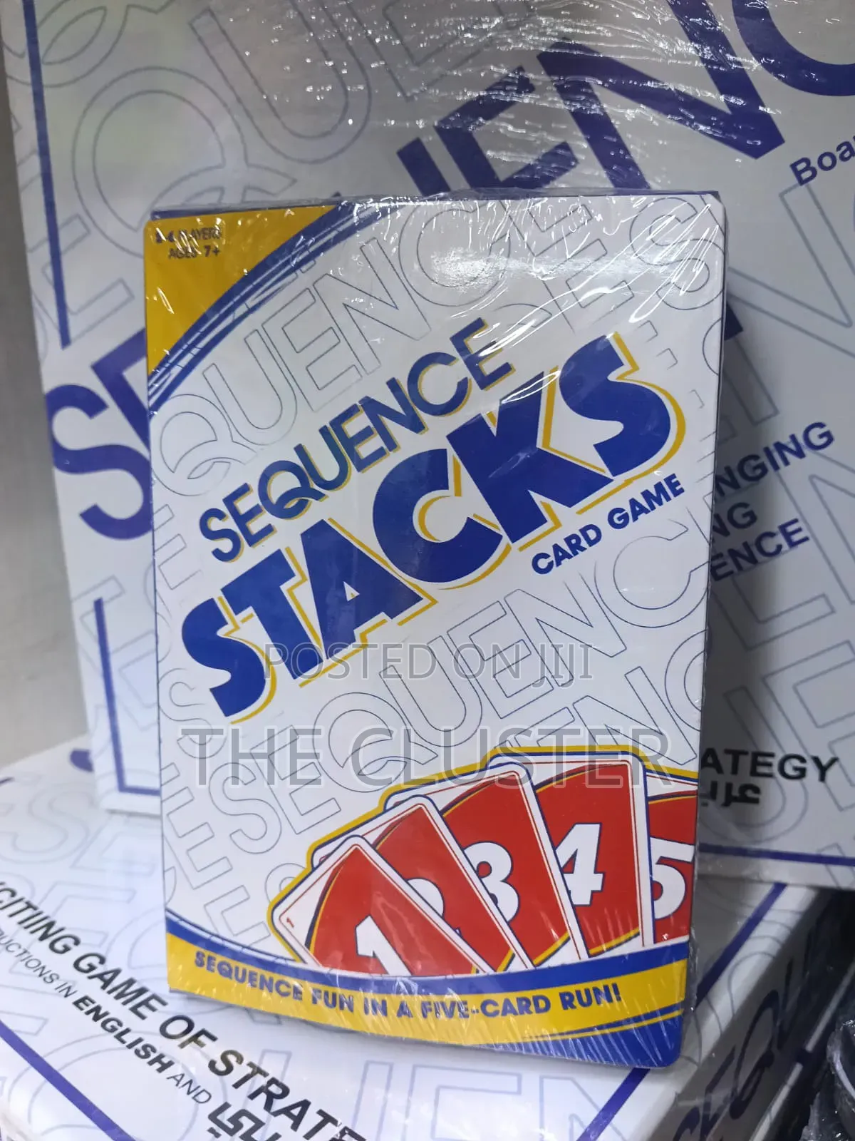 Sequence Stacks Card Game