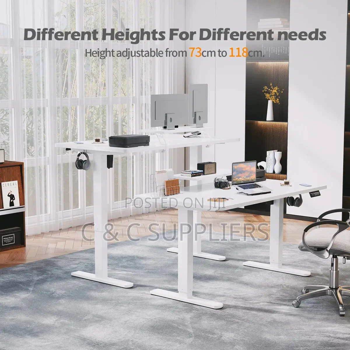 Adjustable Laptop Computer Desk-120cm
